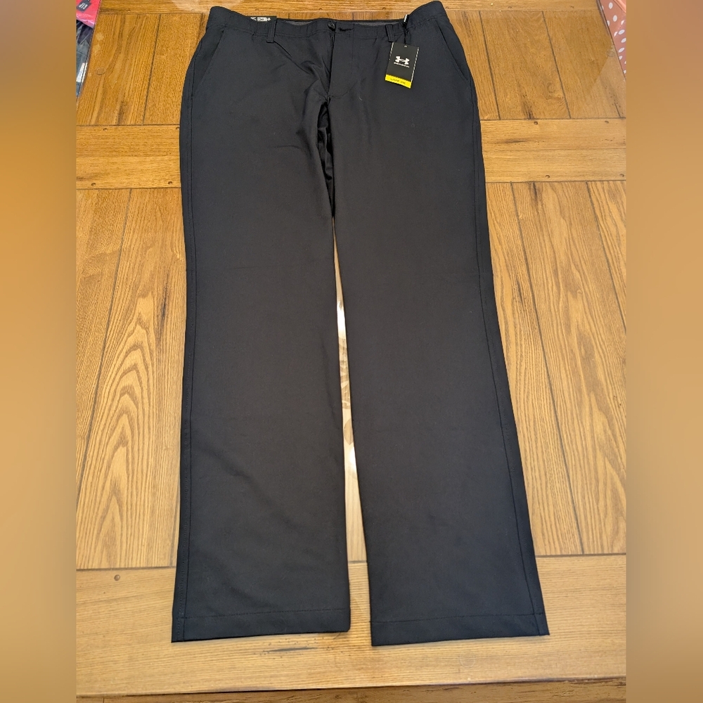 Under Armour Men's Drive Pants Black Size 38x34 NWT